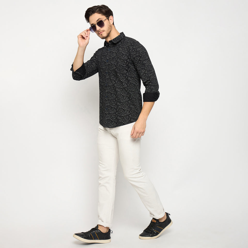 Duke Urban Men Full Sleeve Cotton Shirt (SDO7PRTK)