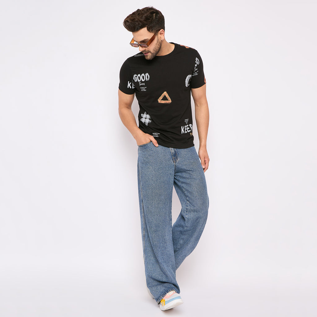 Duke Urban Men Half Sleeve Cotton T-shirt (ONLF289)