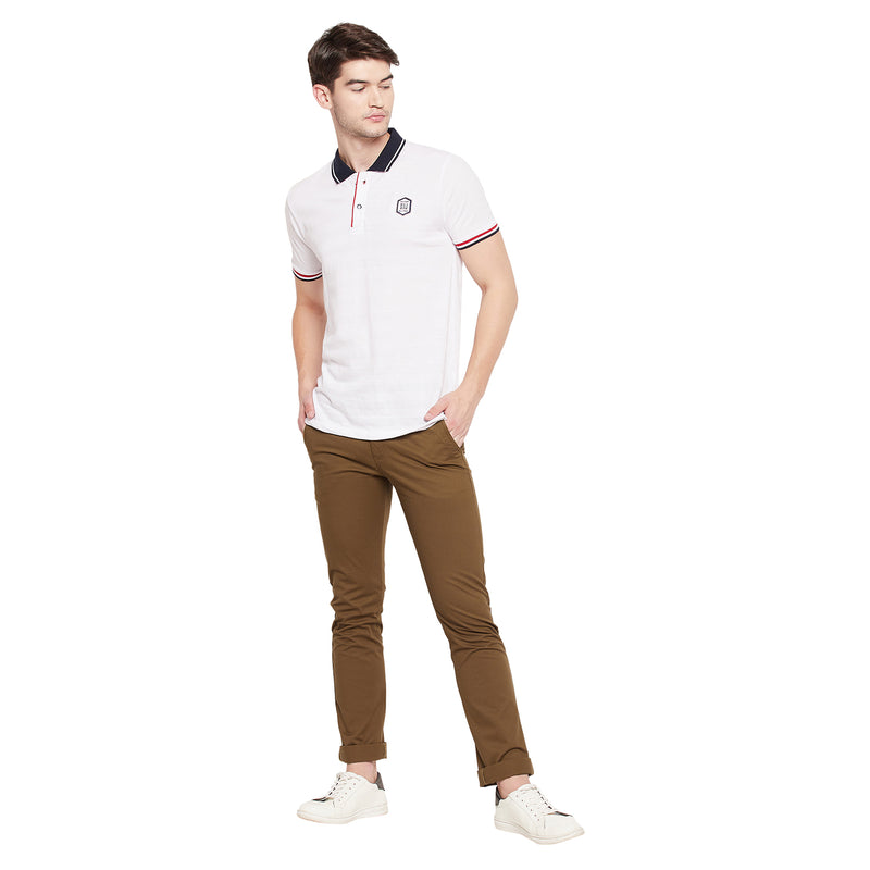Duke Urban Men Solid Cotton Trousers (SDT4137)