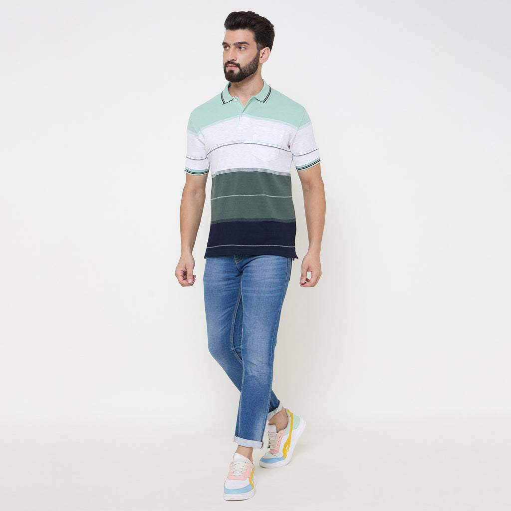 Duke Urban Men Half Sleeve Cotton Tshirt (LF7196)