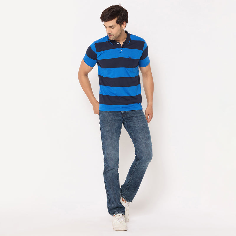Duke Urban Men Half Sleeve Cotton Tshirt (MLF1148)