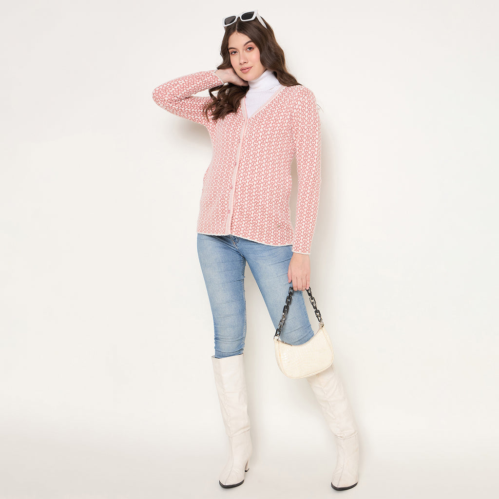 Duke Urban Women Full Sleeve Front Open Cardigan (SDS1361)