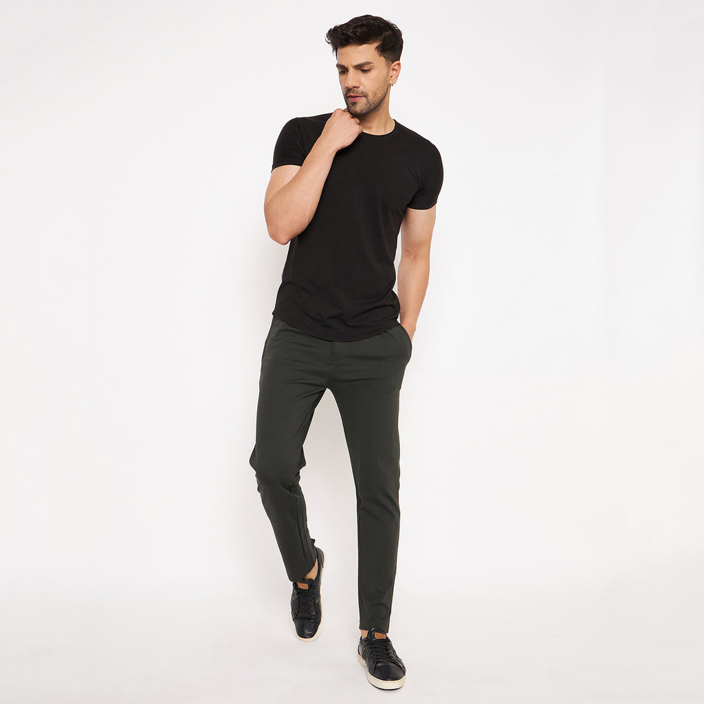 Duke Urban Men Solid Track Pant (LF5661)