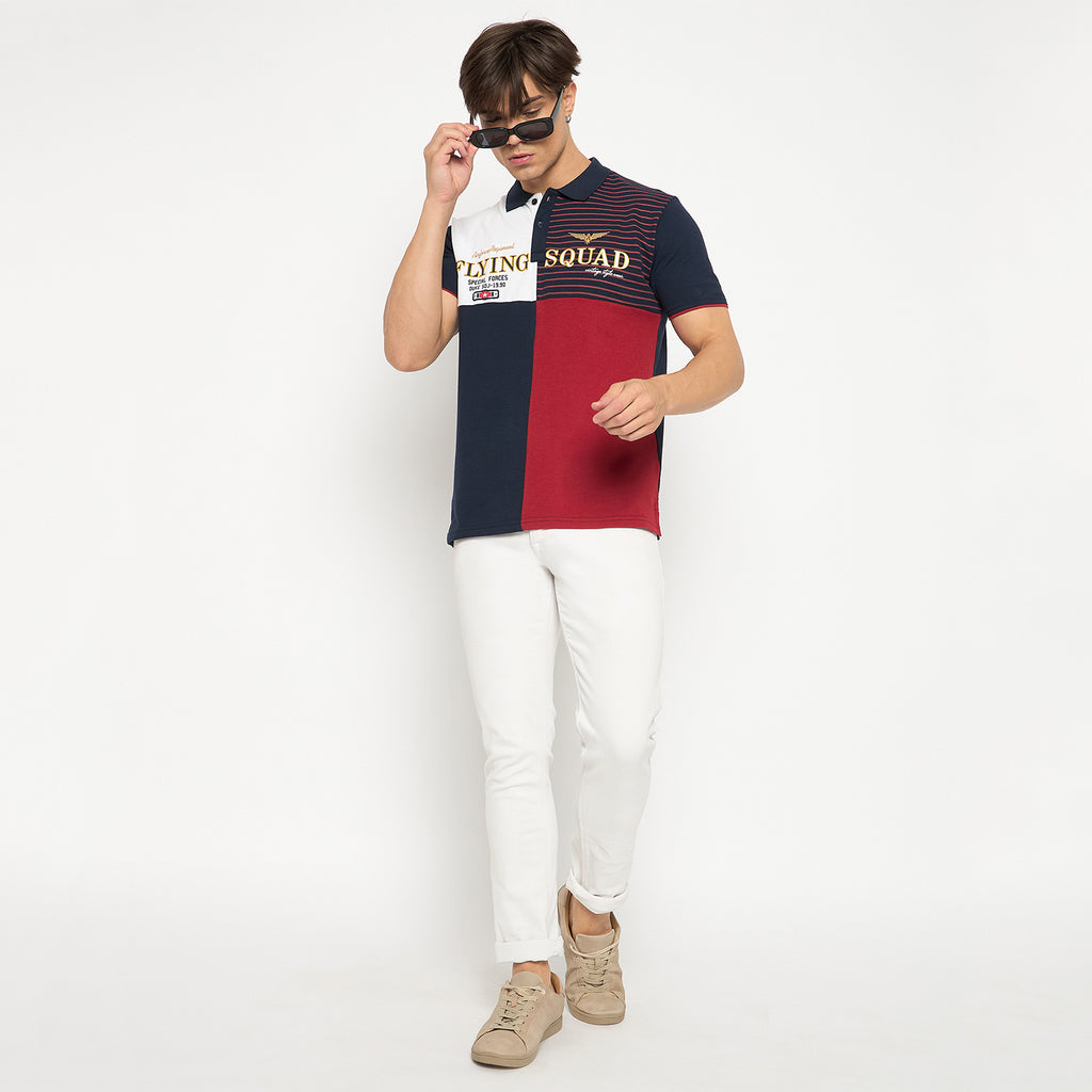 Duke Urban Men Half Sleeve Cotton T-shirt (LF7114)