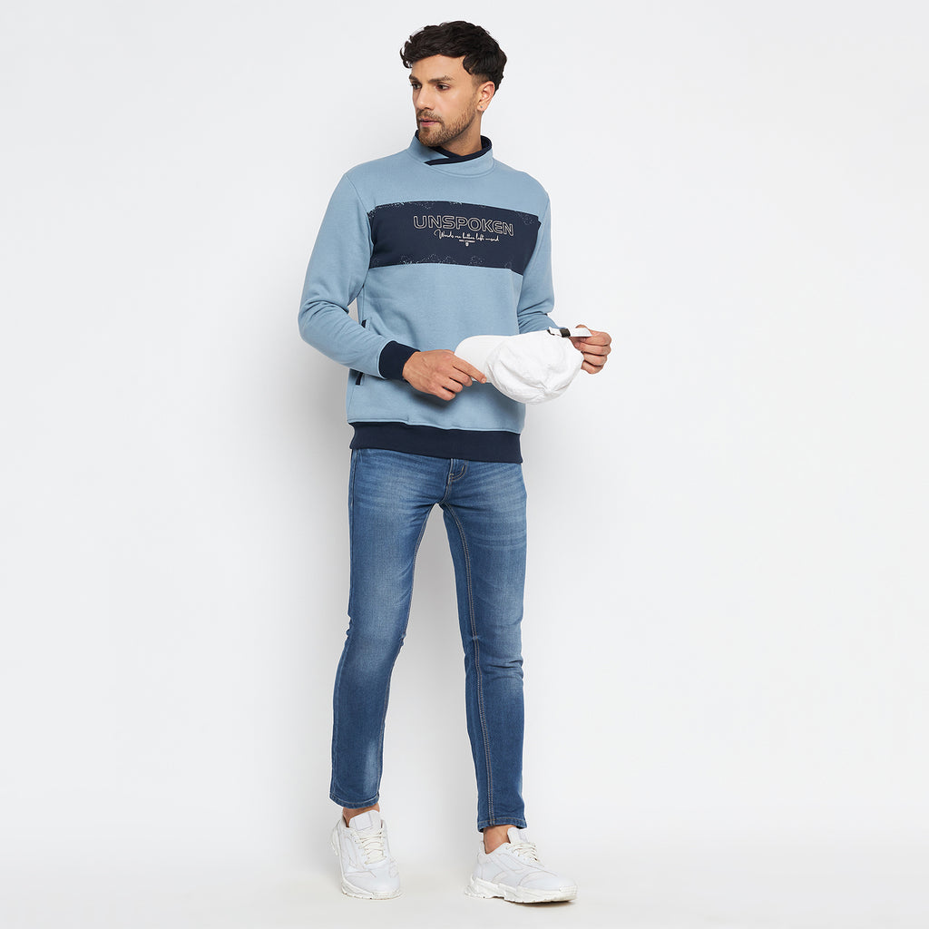 Duke Urban Men Cowl Neck Sweatshirt (LF6215)