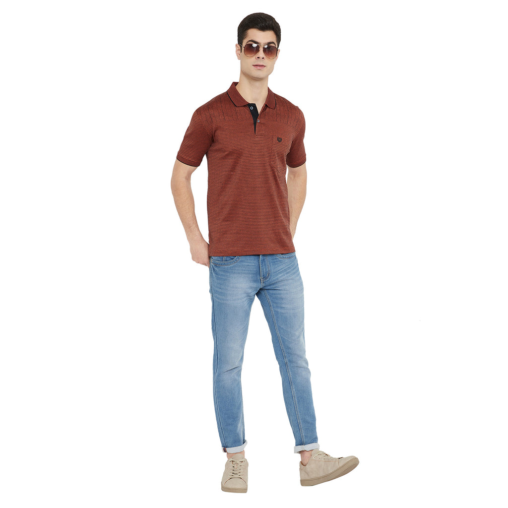 Duke Urban Men Cotton Blend Half Sleeve T.Shirt (LF4881)