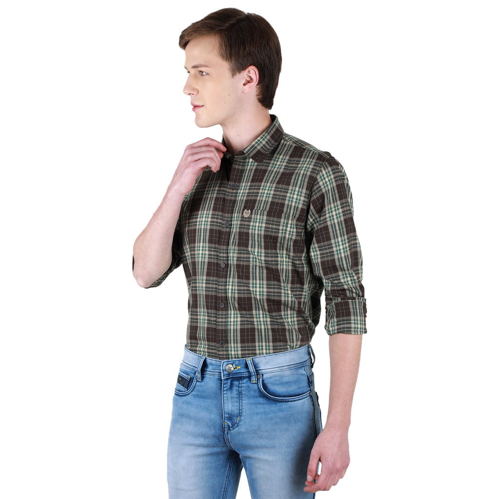 Duke Urban Men Full Sleeve Cotton Shirt (SDO6CKU)