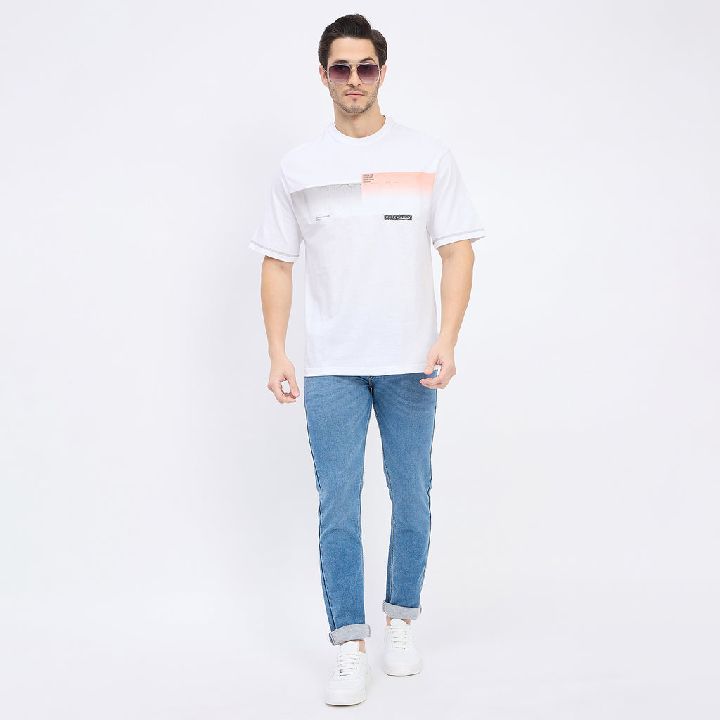 Duke Urban Men Half Sleeve Cotton T-shirt (LF7235)