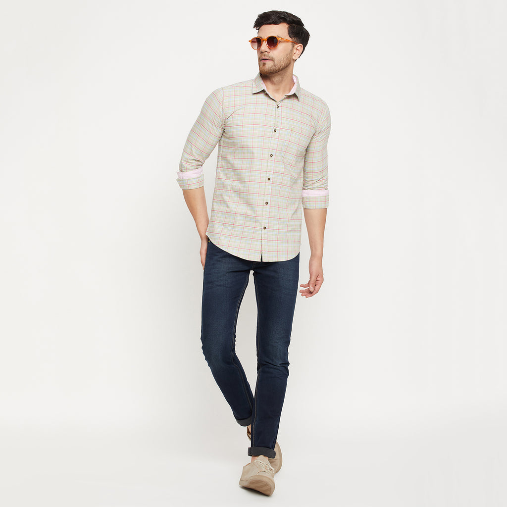 Duke Urban Men Full Sleeve Cotton Shirt (SDO5CKOP)