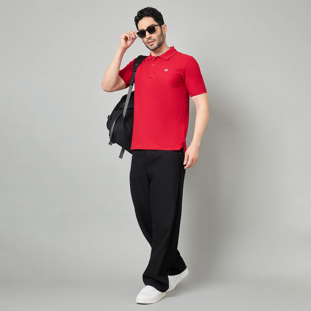 Duke Urban Men Half Sleeve Cotton Polo Tshirt (SD65)