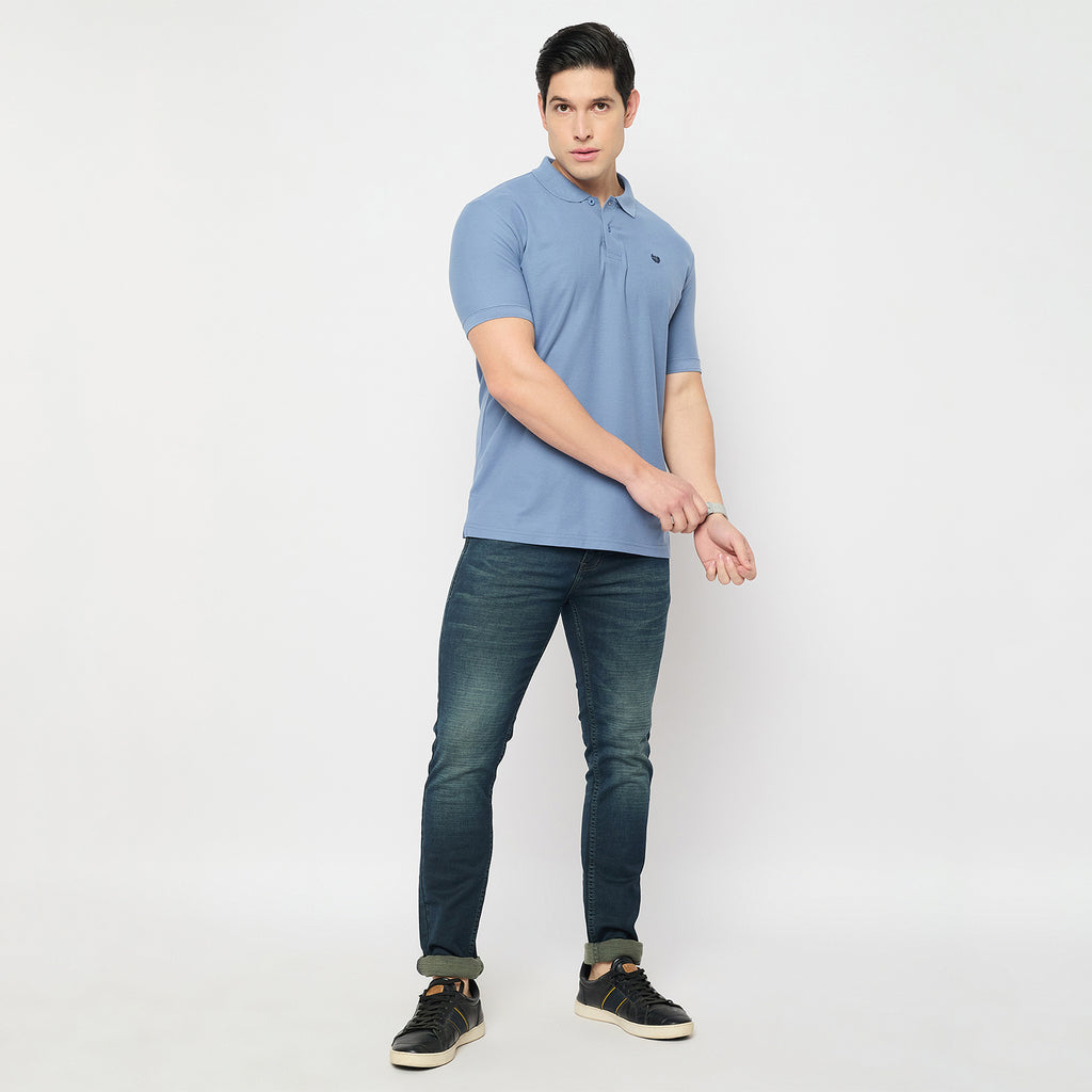 Duke Urban Men Half Sleeve Cotton Polo Tshirt (SD65)