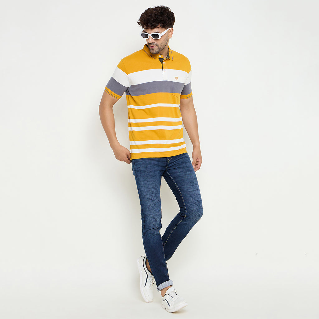 Duke Urban Men Half Sleeve Cotton Tshirt (LF7192)