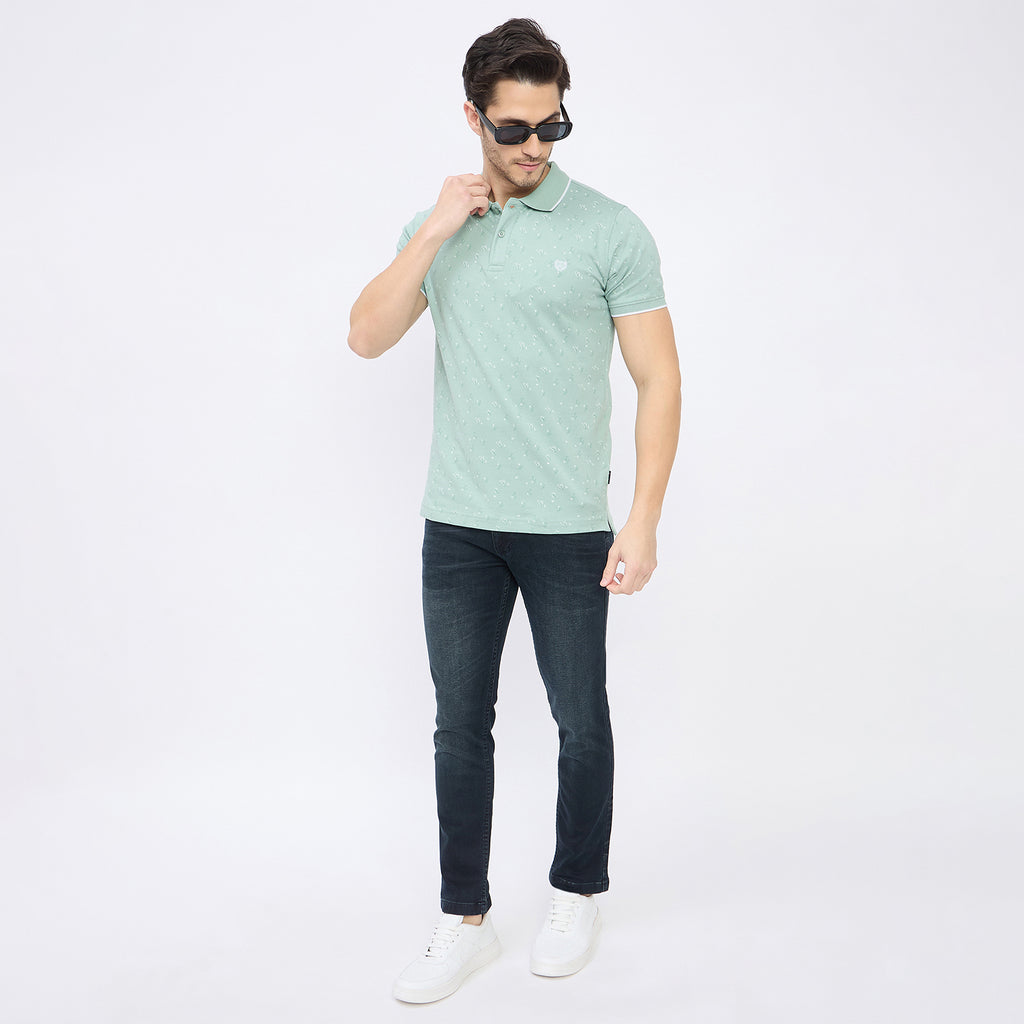 Duke Urban Men Half Sleeve Cotton T-shirt (LF7251)