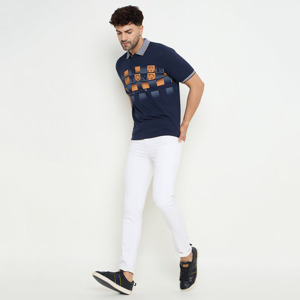 Duke Urban Men Half Sleeve Cotton Tshirt (LF7151)