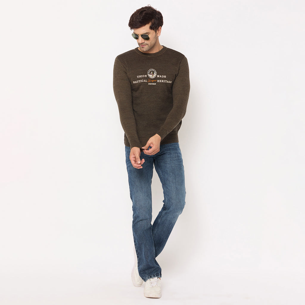 Duke Urban Men Round Neck Sweater (SDS2251)