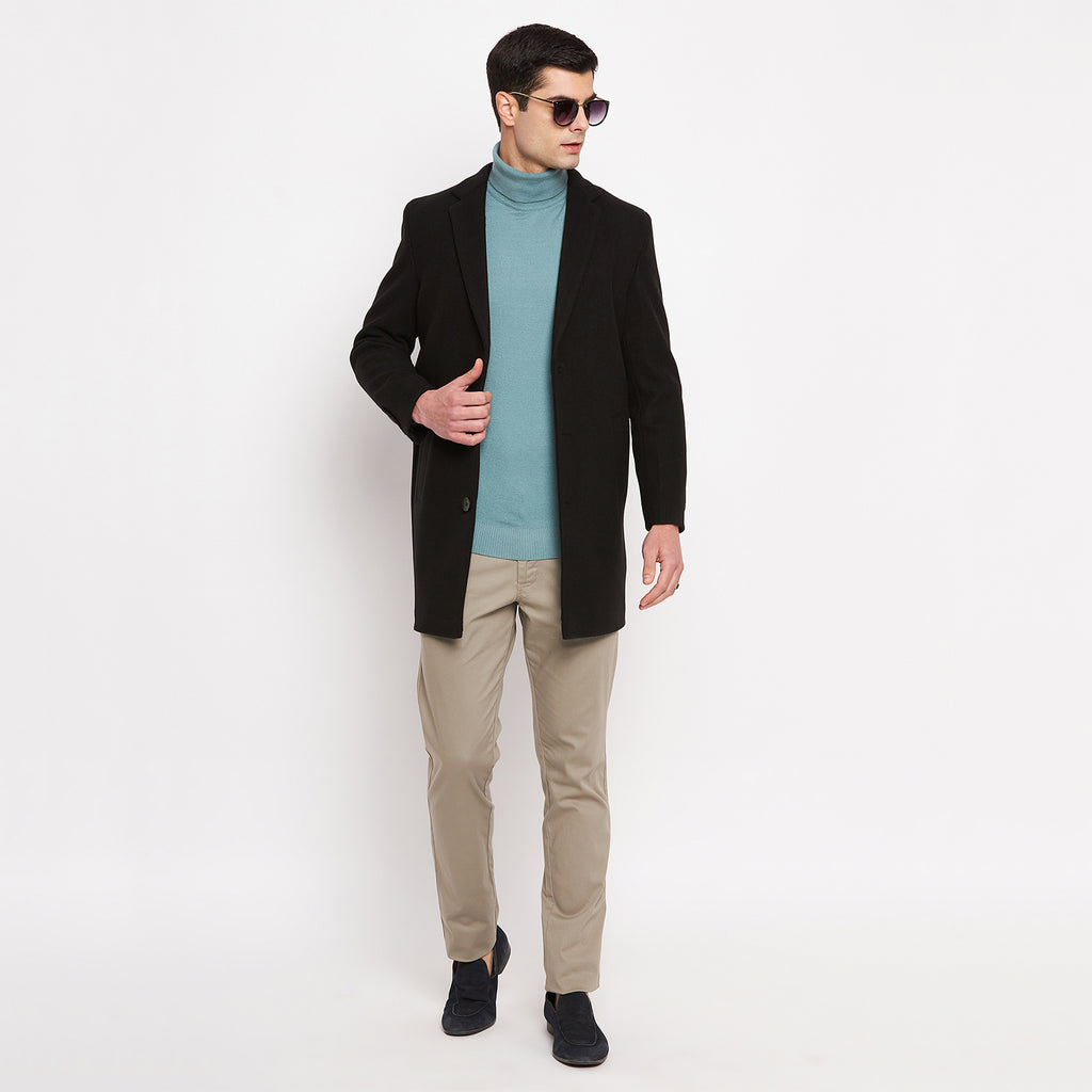 Duke Urban Men Full Sleeve Long Coat (SDZ3098)