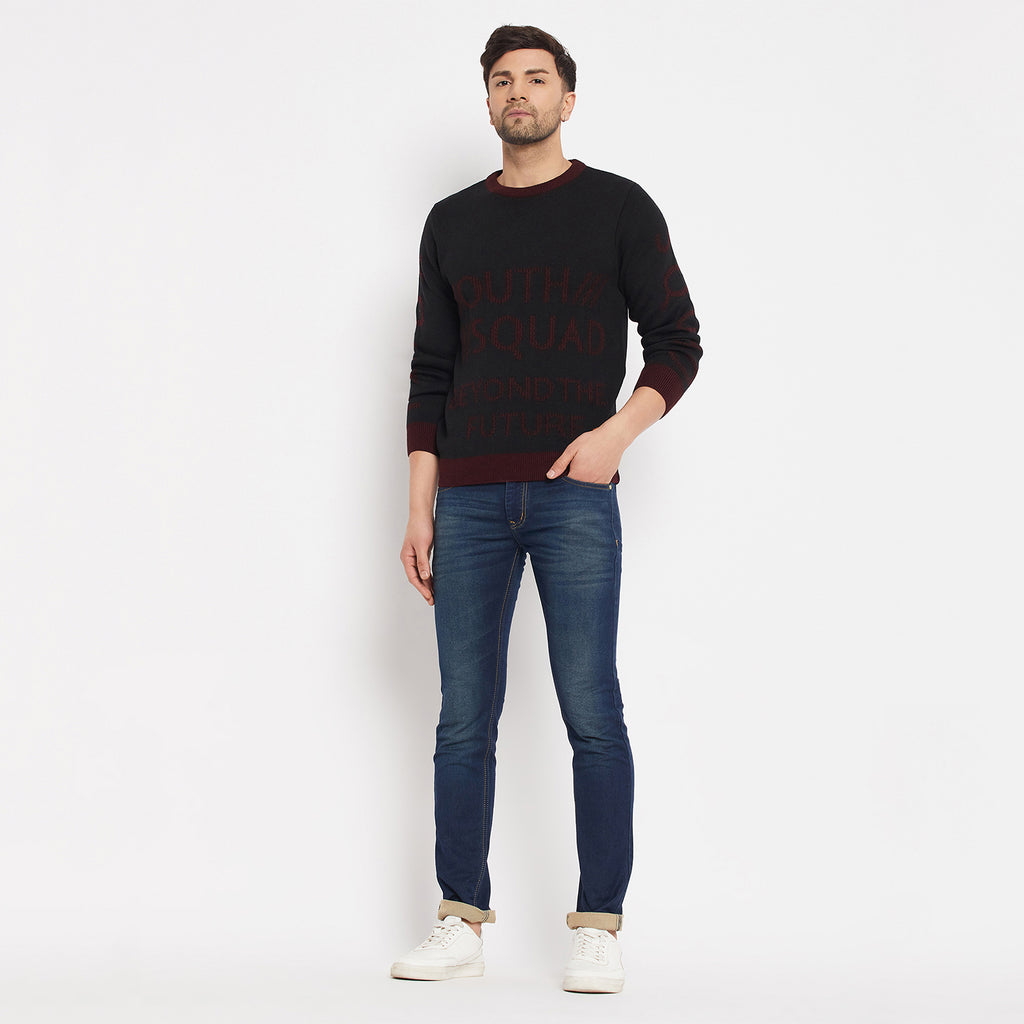 Duke Urban Men Full Sleeve Round Neck Pullover (SDS2118)