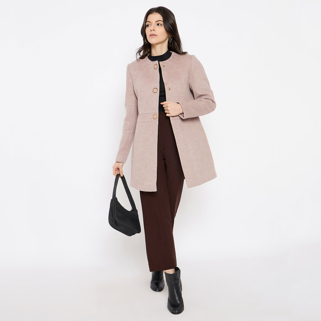 Duke Urban Women Full Sleeve Long Coat (SDZ4170C)