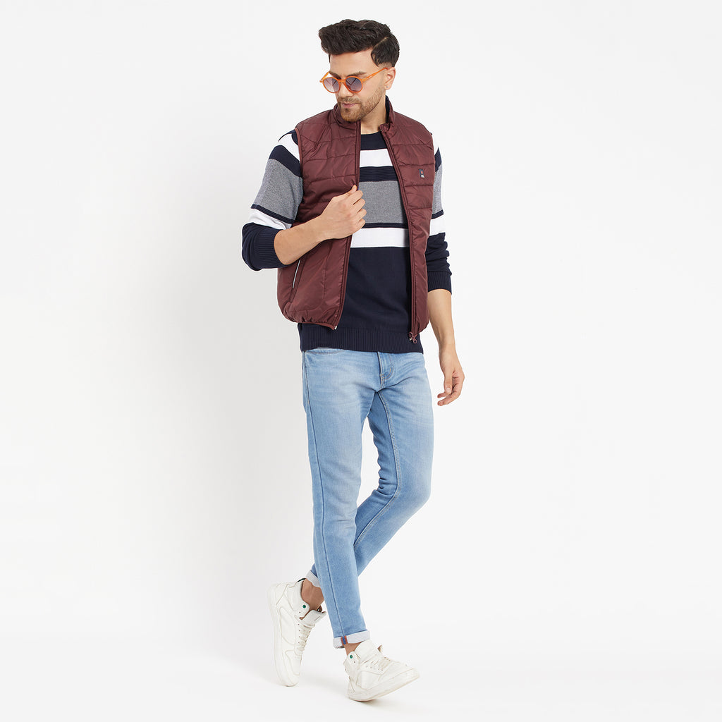 Duke Urban Men Sleeveless Reversible Jacket (SDZ1873)