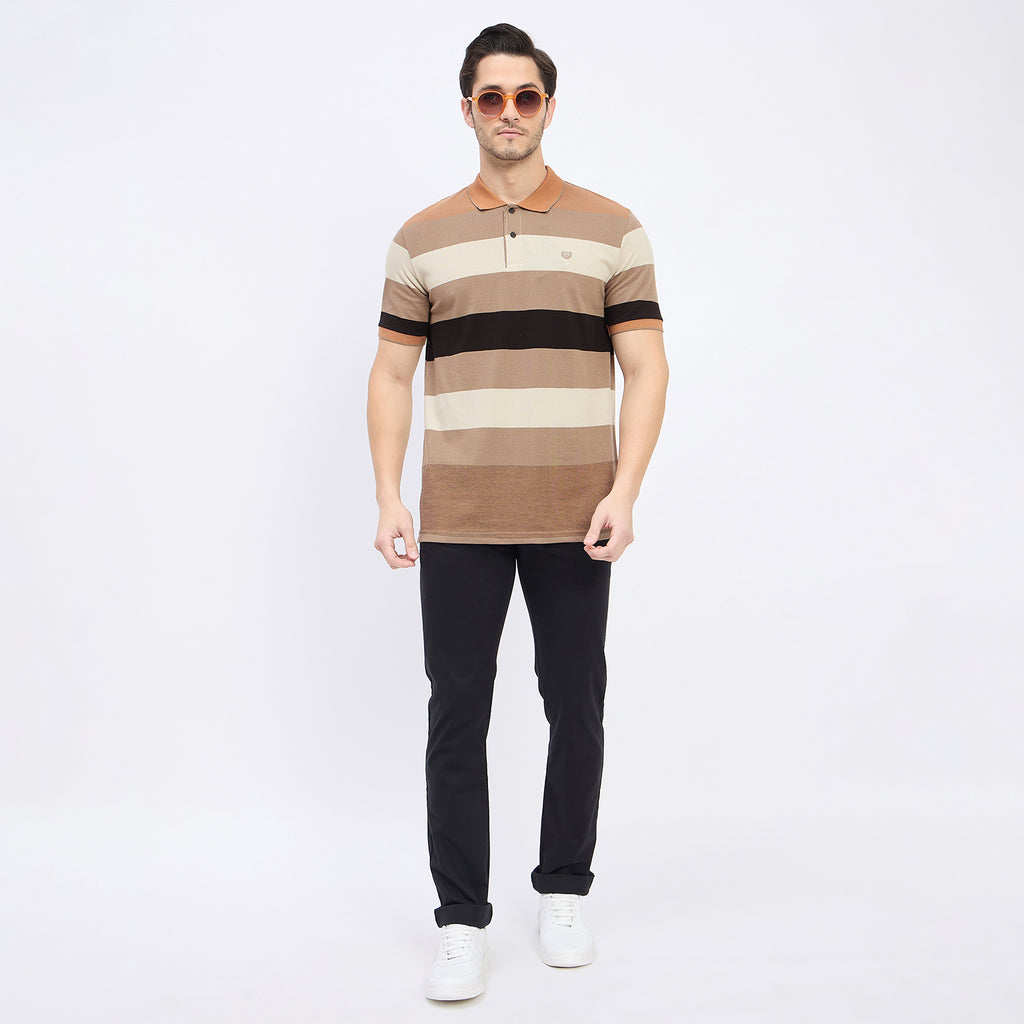 Duke Urban Men Half Sleeve Cotton T-shirt (LF7206)