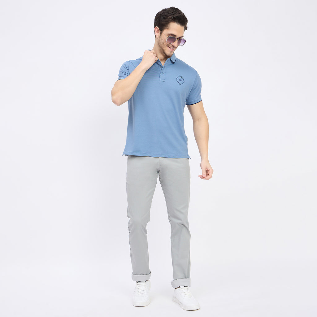 Duke Urban Men Flatfront Narrowfit Chinos Trousers (SDT4593)