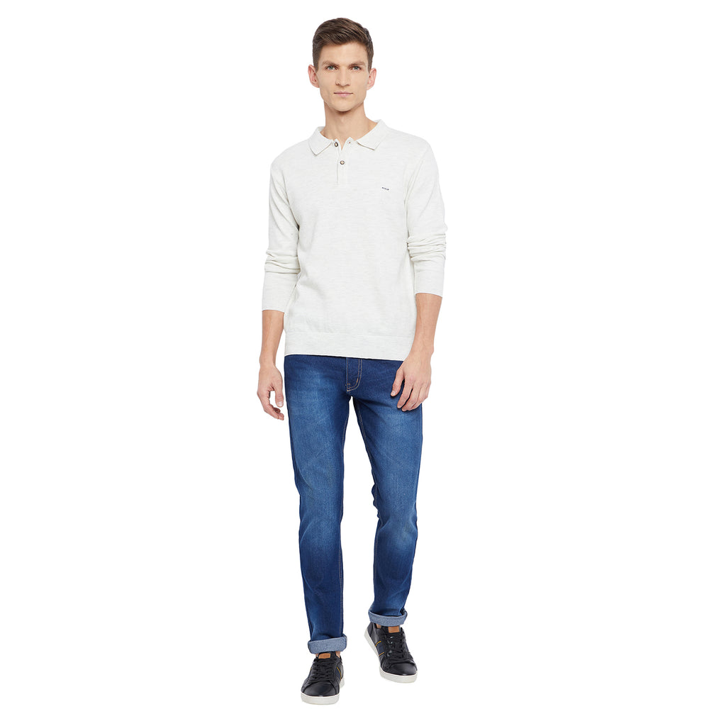 Duke Urban Men Collared Neck Full Sleeve Sweater (SDS711)