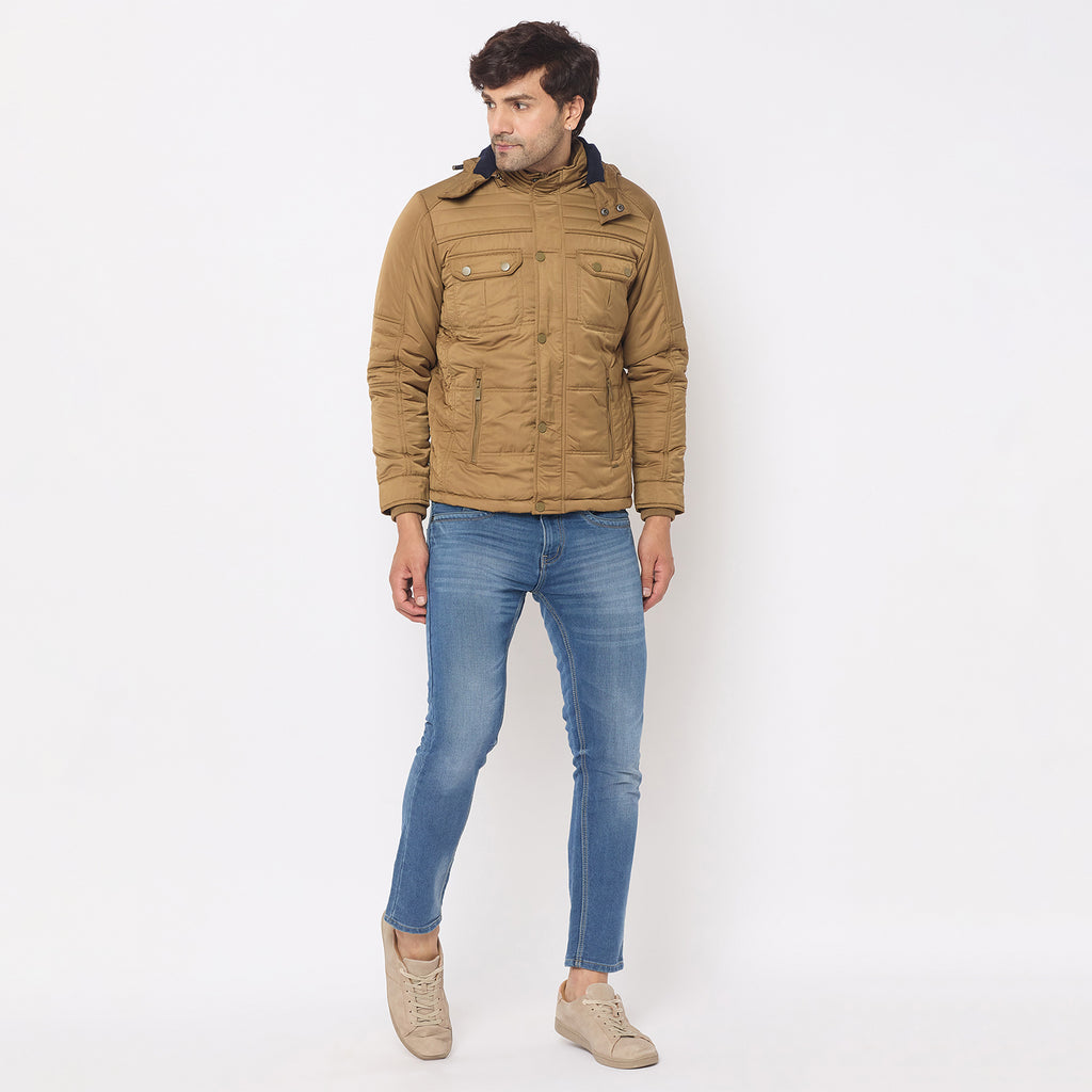 Duke Urban Men Full Sleeve Bomber Jacket (SDZ3117)