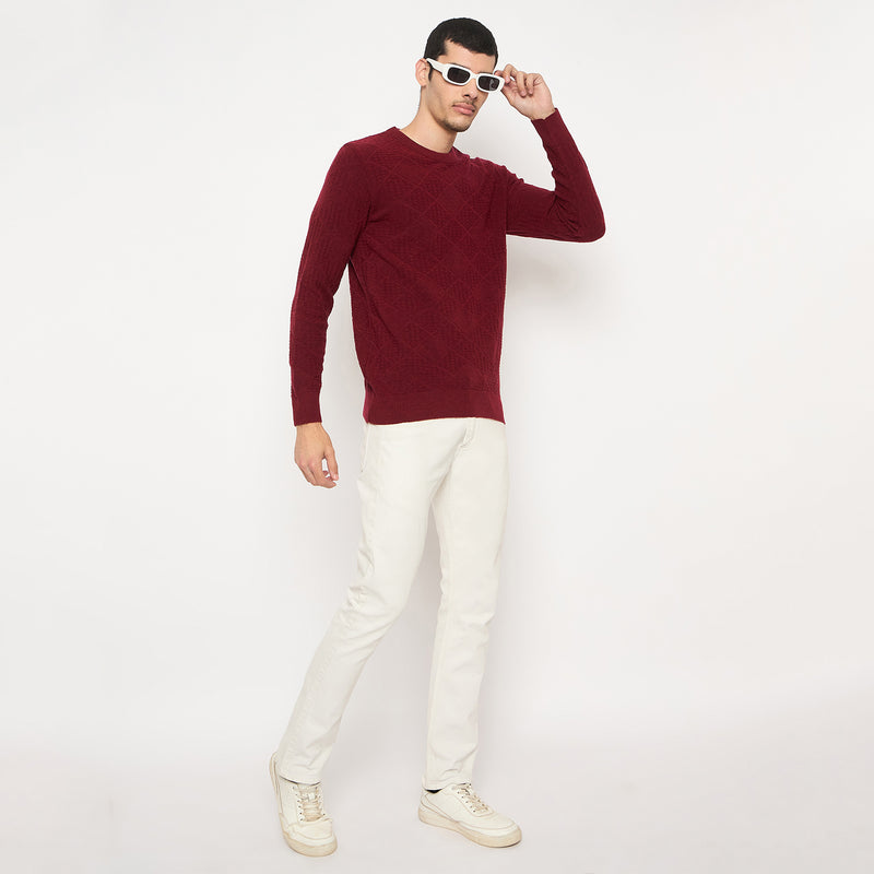 Duke Urban Men Full Sleeve Round Neck Sweater (SDS2291)