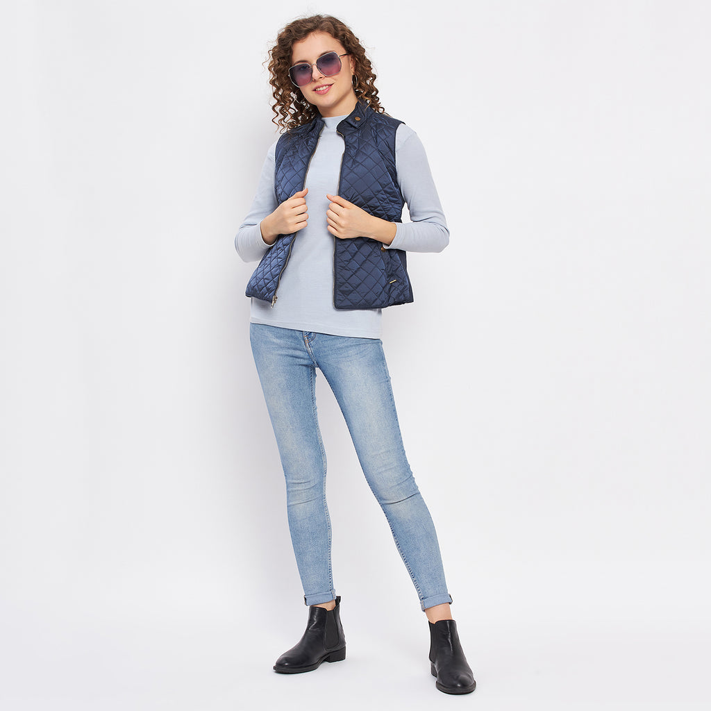 Duke Urban Women Sleeveless Jacket (SDZ6736)