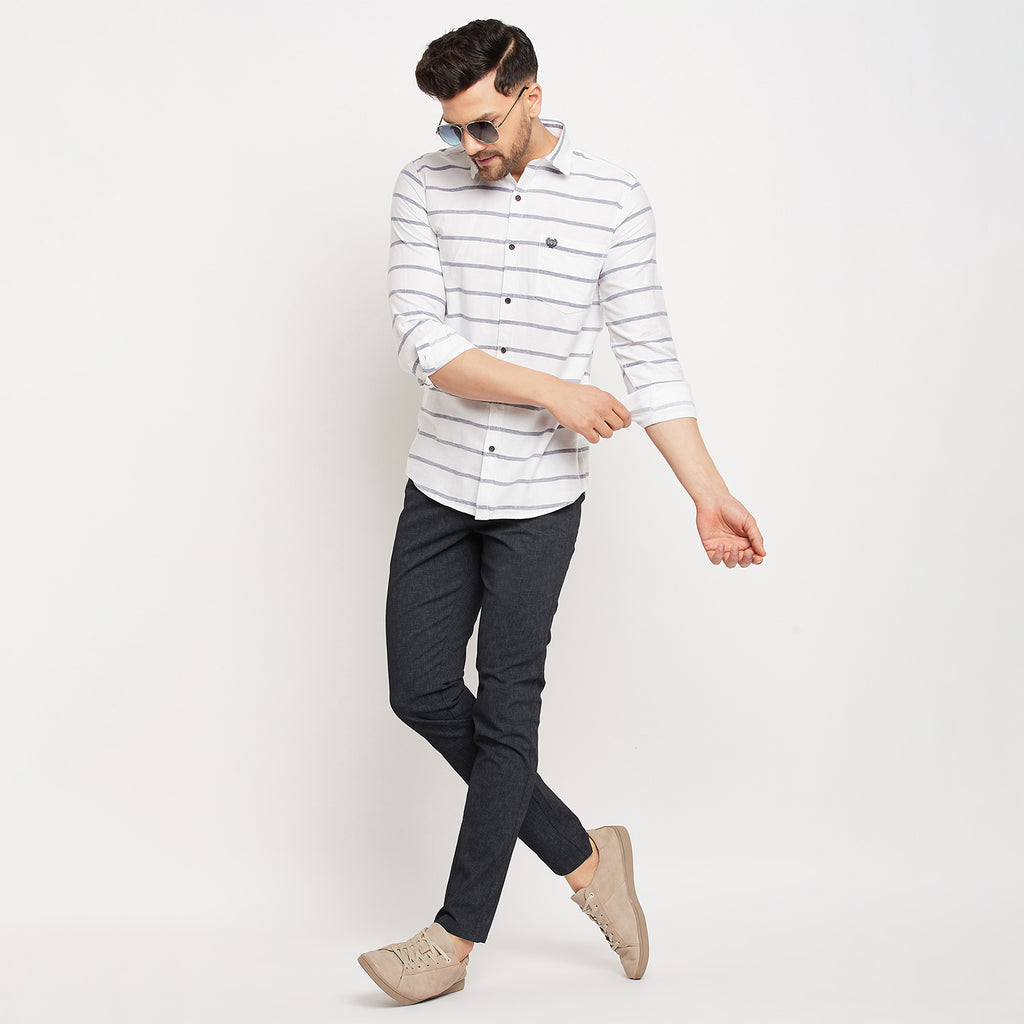 Duke Urban Men Slim Fit Cotton Trousers (SDT4579)
