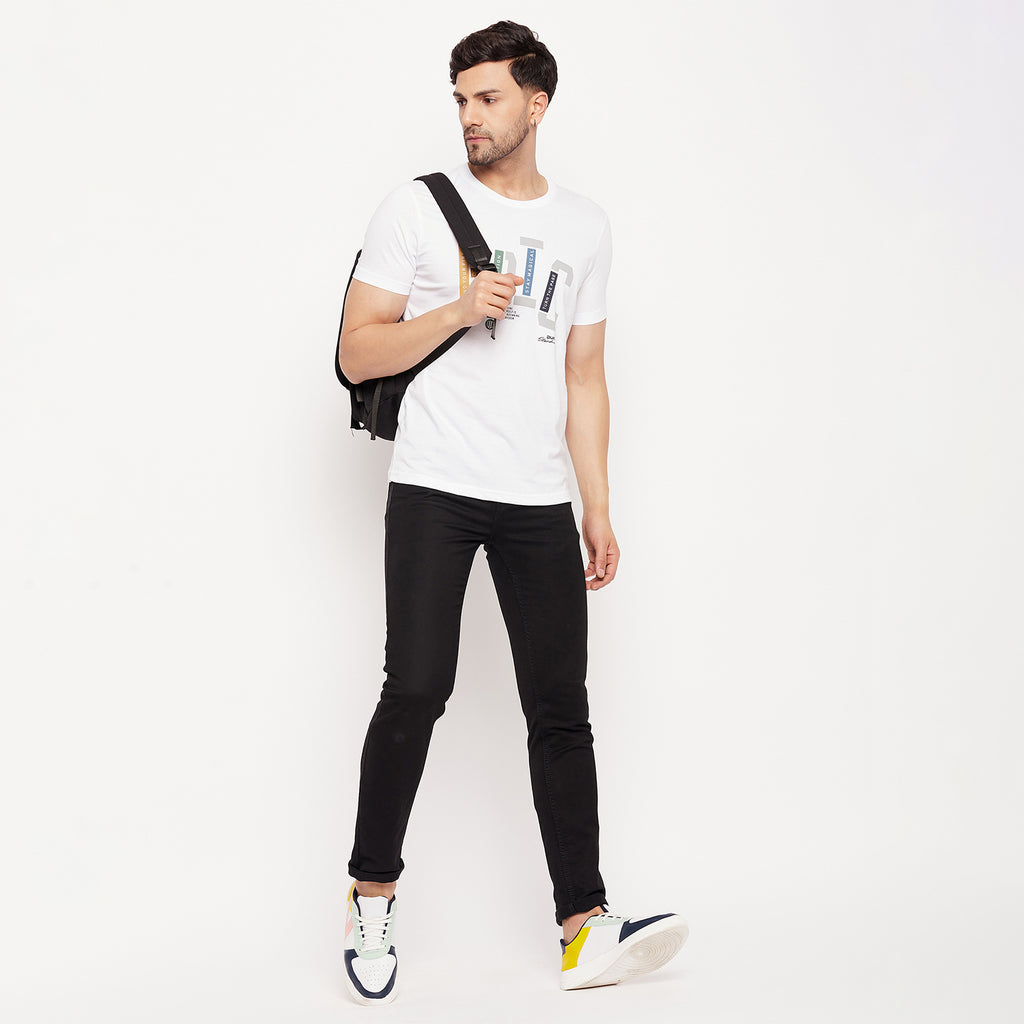 Duke Urban Men Half Sleeve Cotton T-shirt (LF5760)