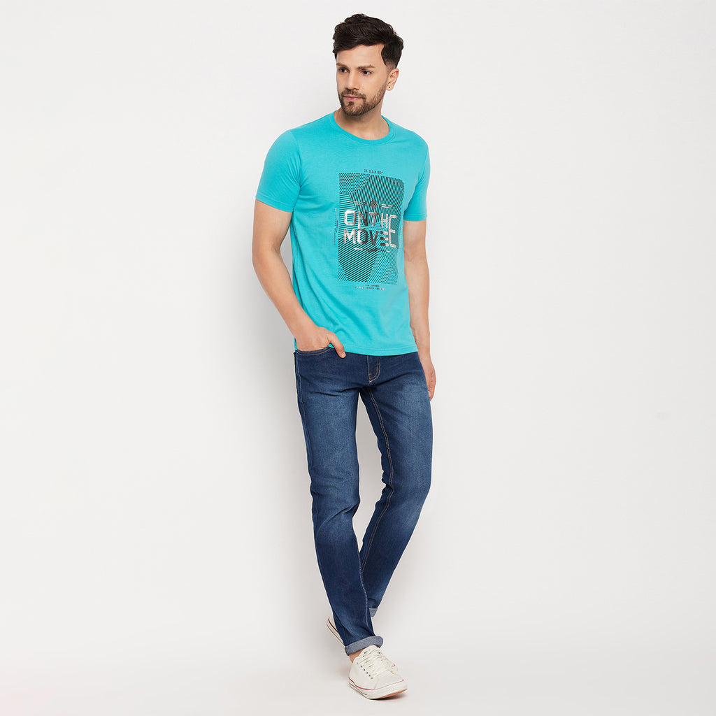 Duke Stardust Men Half Sleeve Cotton T-shirt (1030)