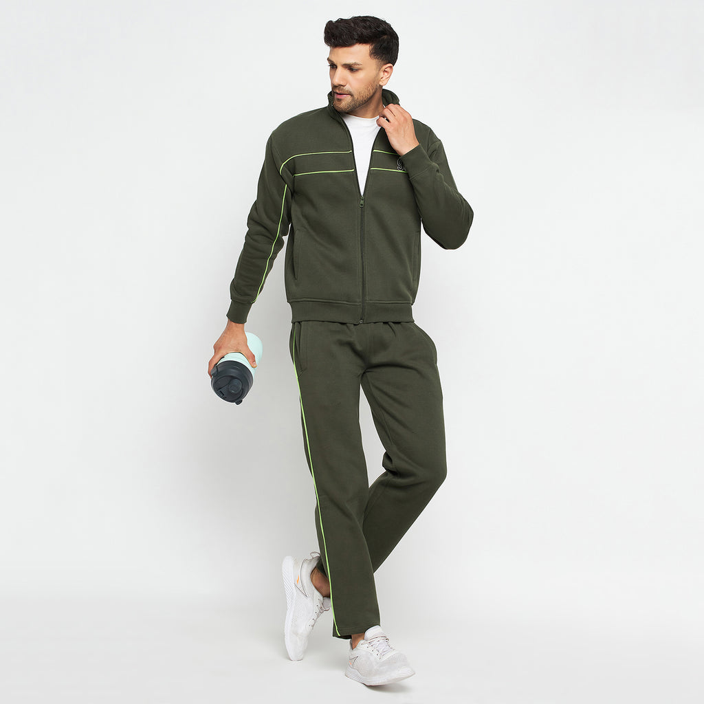 Duke Urban Men Zipper Regular Track Suit (LF3717)
