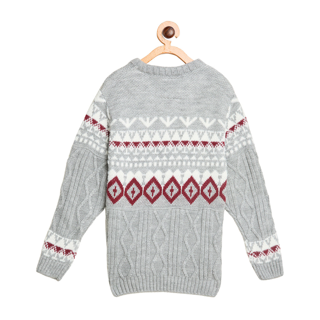 Duke Urban Boys Full Sleeve Round Neck Sweater (SDS3614)