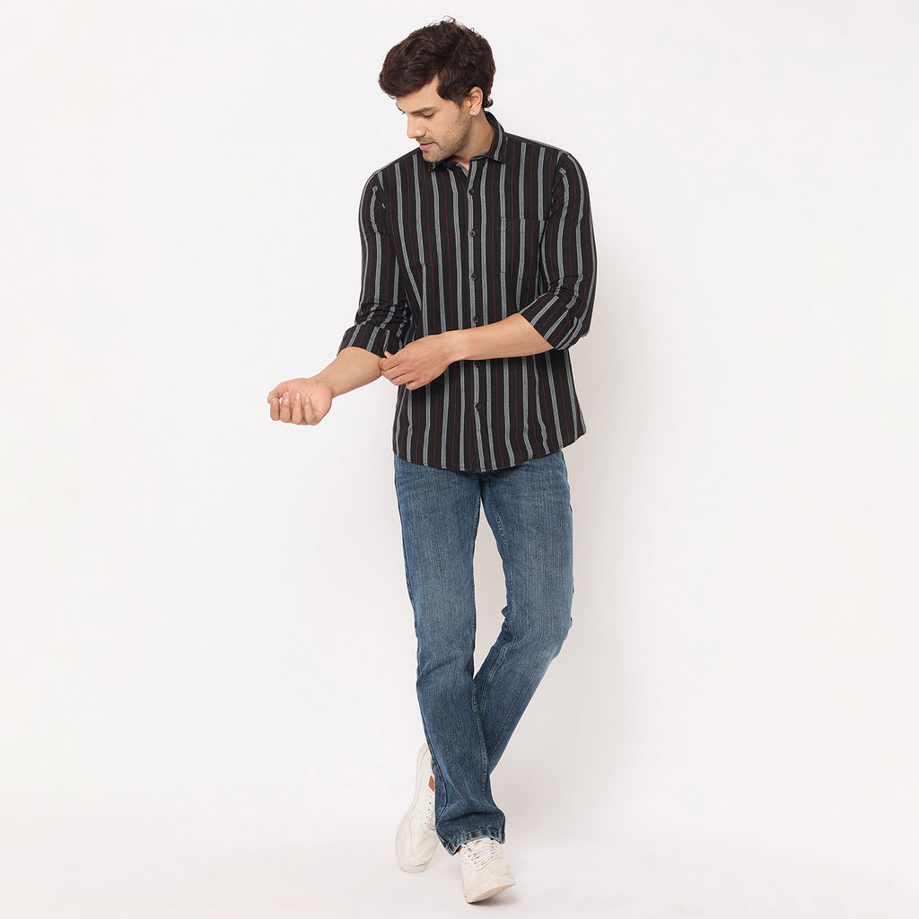 Duke Urban Men Full Sleeve Cotton Shirt (SDO8STOC)