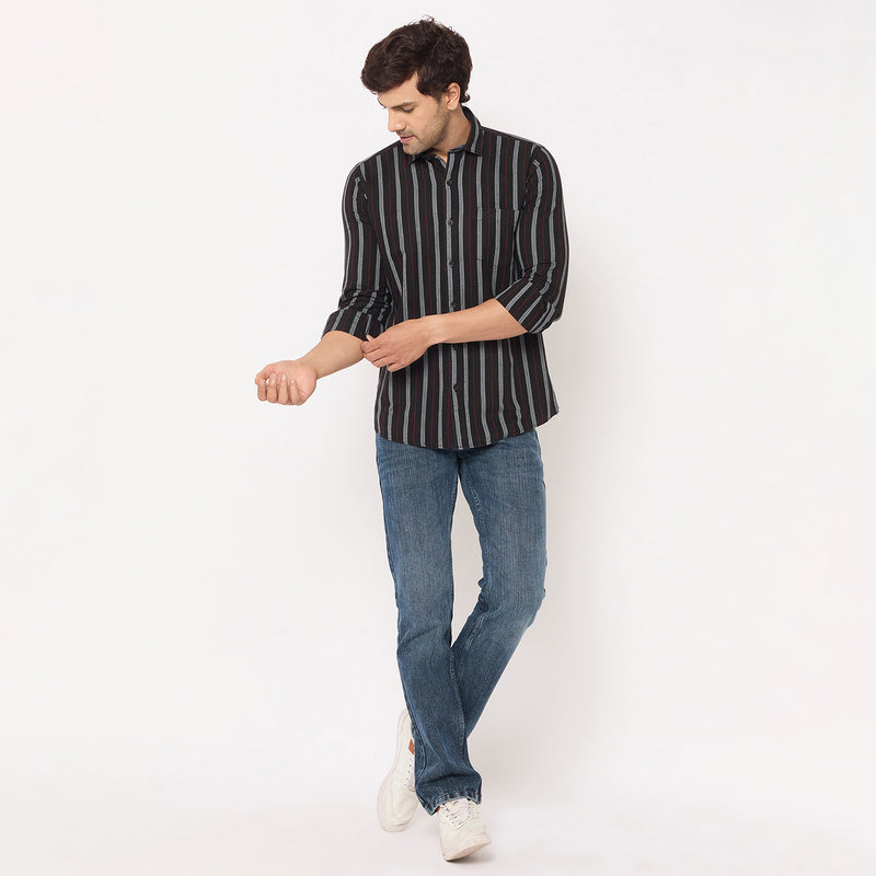 Duke Urban Men Full Sleeve Cotton Shirt (SDO8STOC)