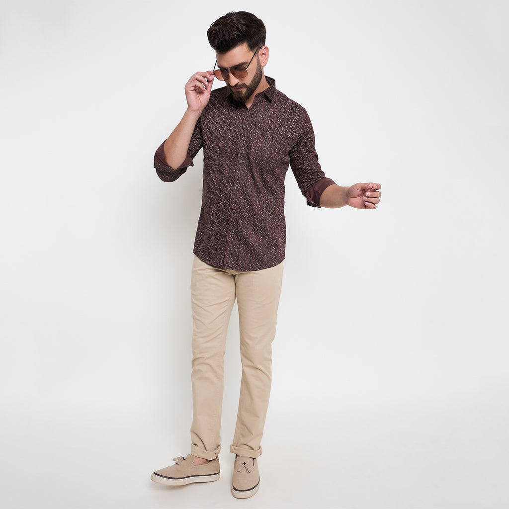 Duke Urban Men Full Sleeve Cotton Shirt (SDO8PRF)