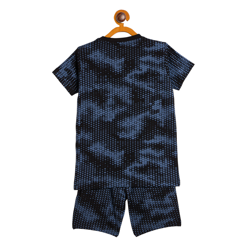 Duke Urban Boys Half Sleeve Tshirt & Bermuda Set (LF6041)