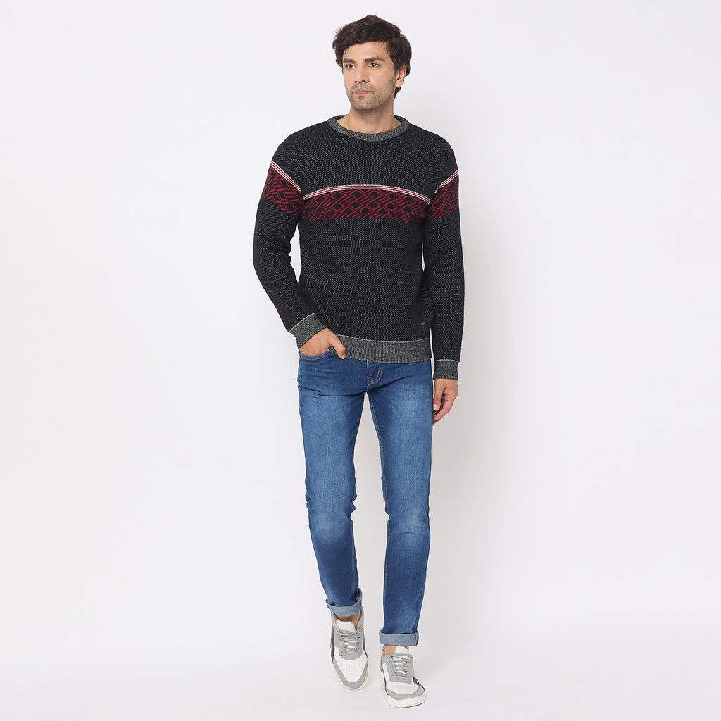 Duke Urban Men Round Neck Sweater (SDS2252)