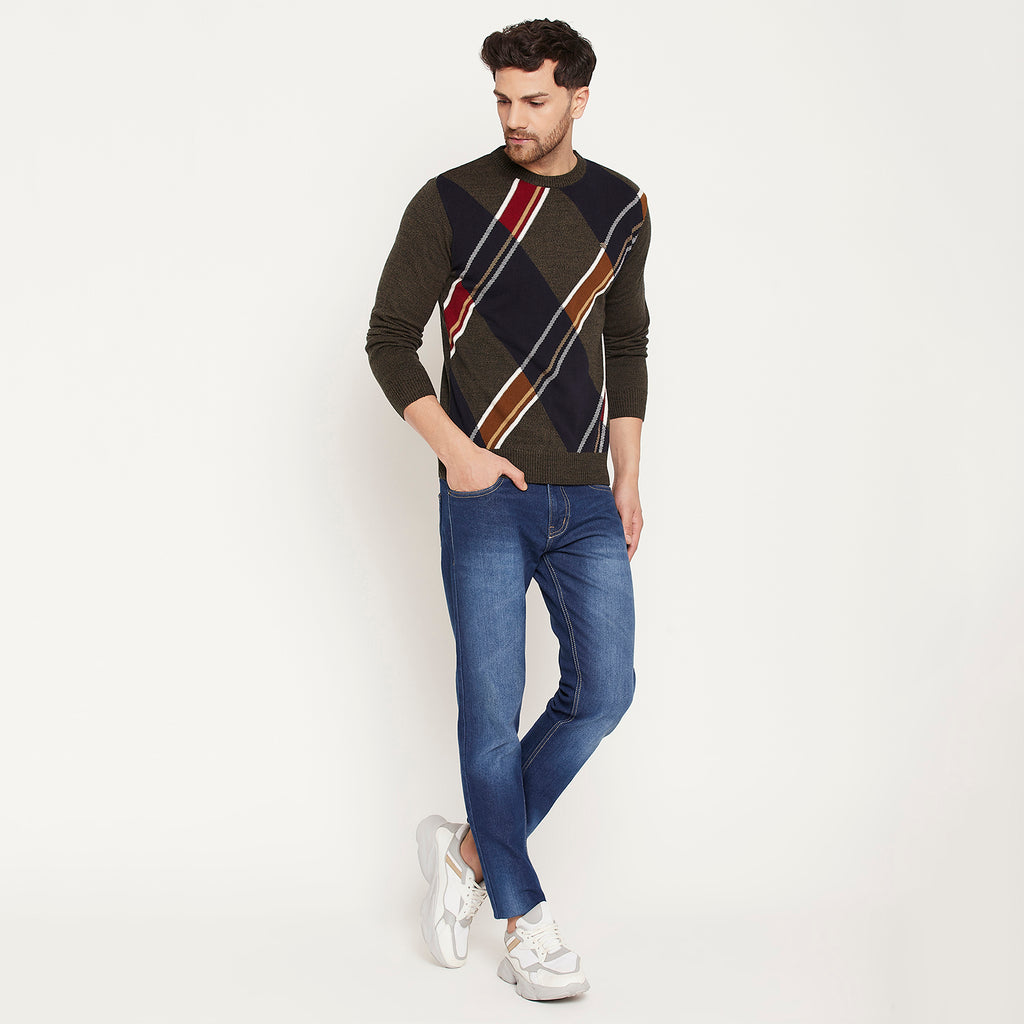 Duke Urban Men Full Sleeve Pullover (SDS2108)