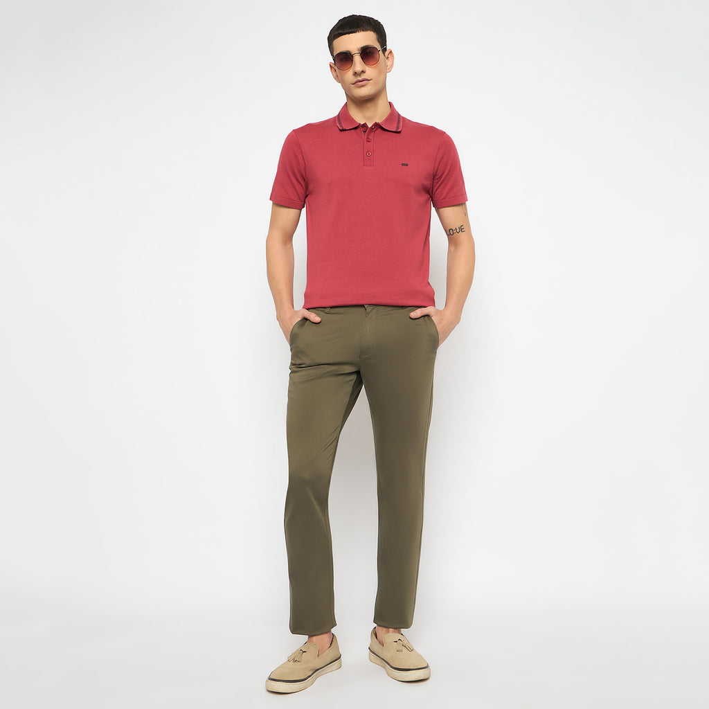 Duke Urban Men Solid Chinos Trousers (SDT4603)