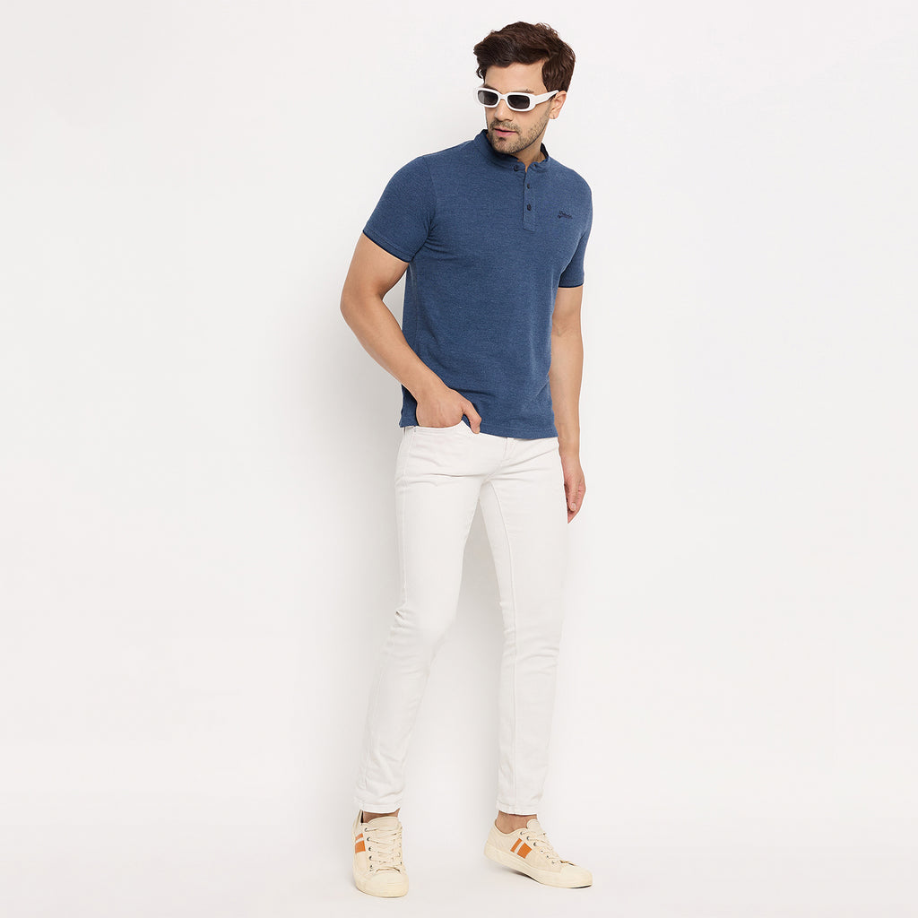 Duke Urban Men Half Sleeve Cotton T-shirt (LF7220)