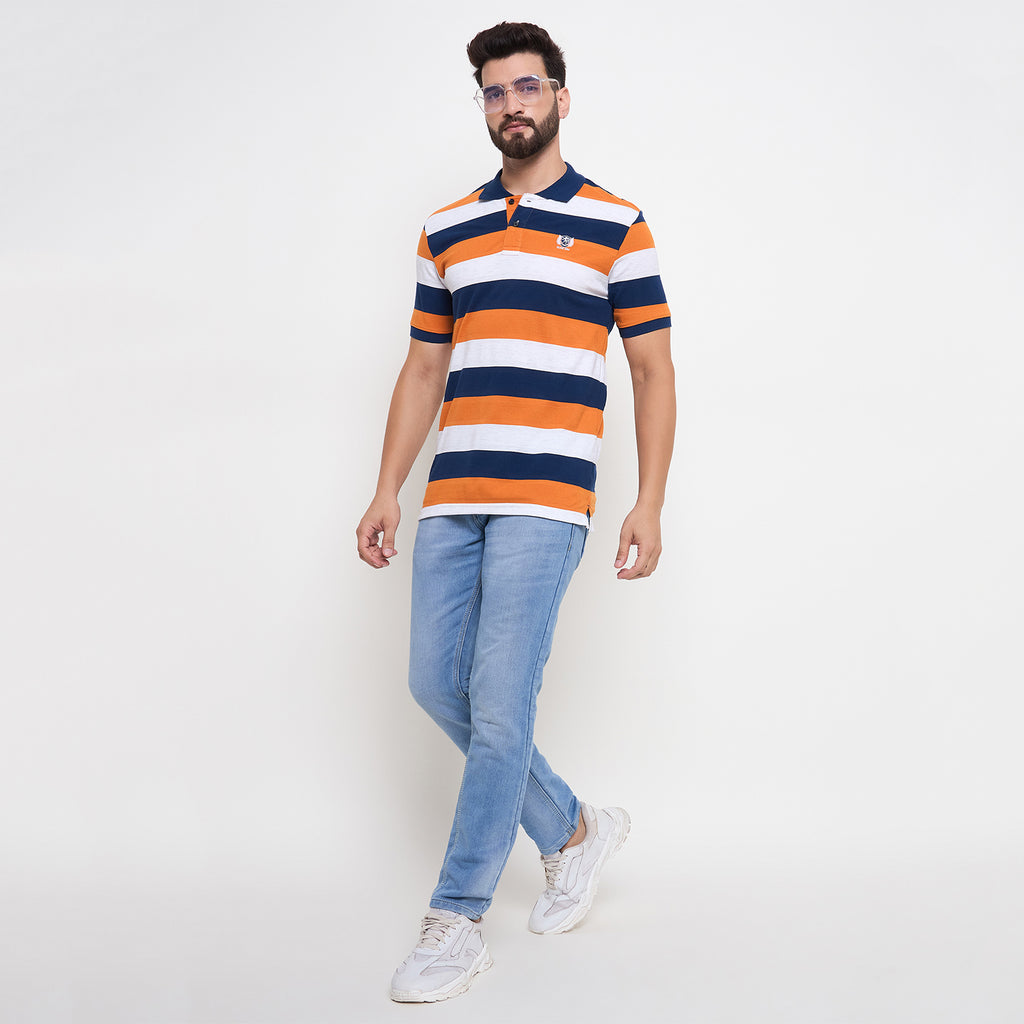 Duke Urban Men Half Sleeve Cotton Tshirt (LF7195)