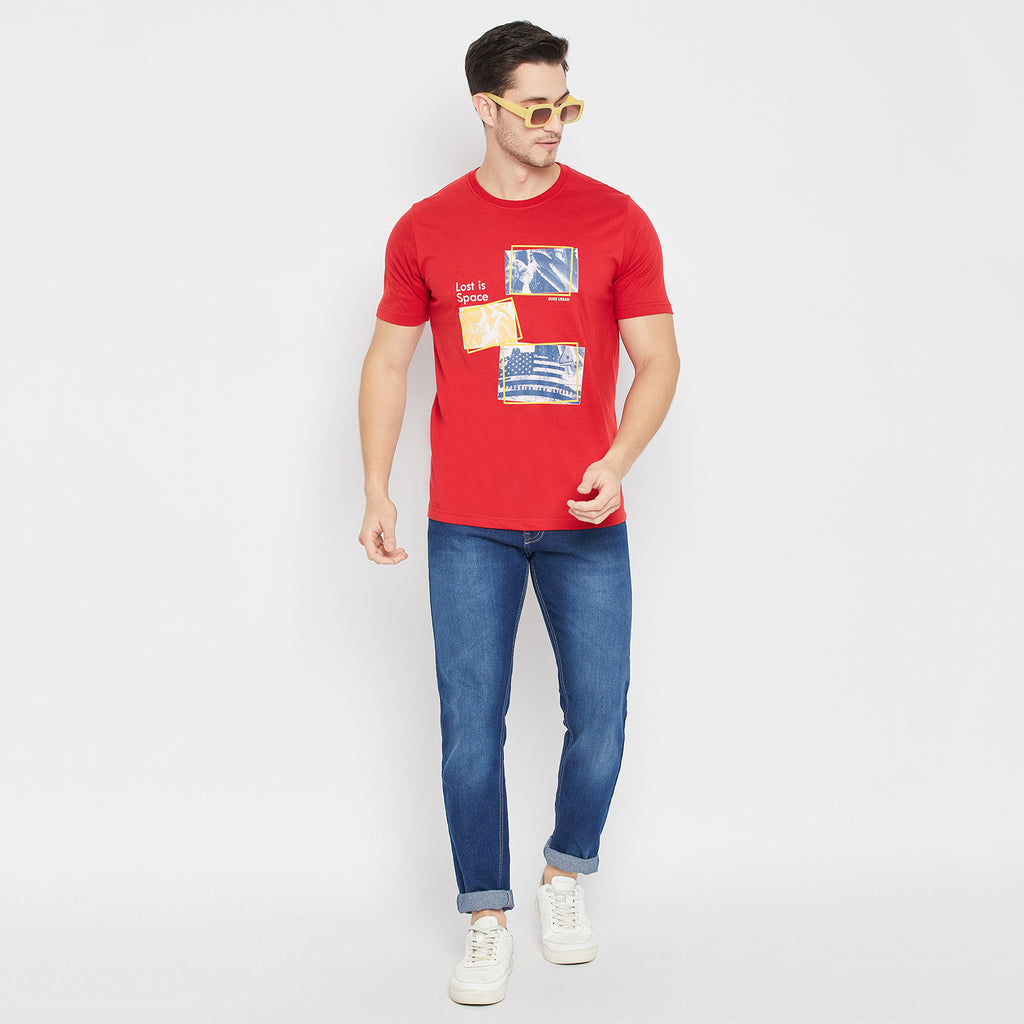 Duke Urban Men Half Sleeve Cotton T-shirt (ONLF287)