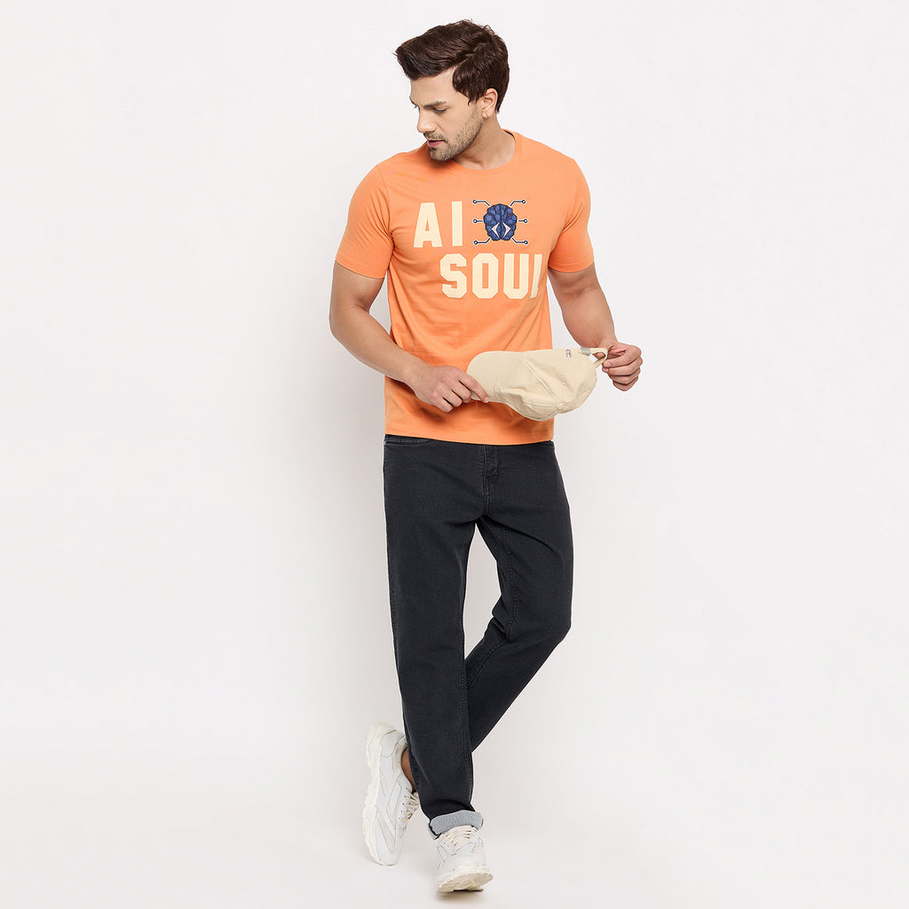 Duke Urban Men Half Sleeve Cotton T-shirt (LF7282)
