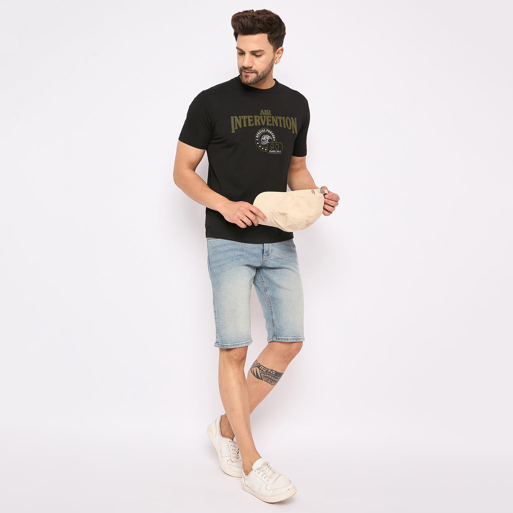 Duke Urban Men Half Sleeve Cotton T-shirt (LF7142)