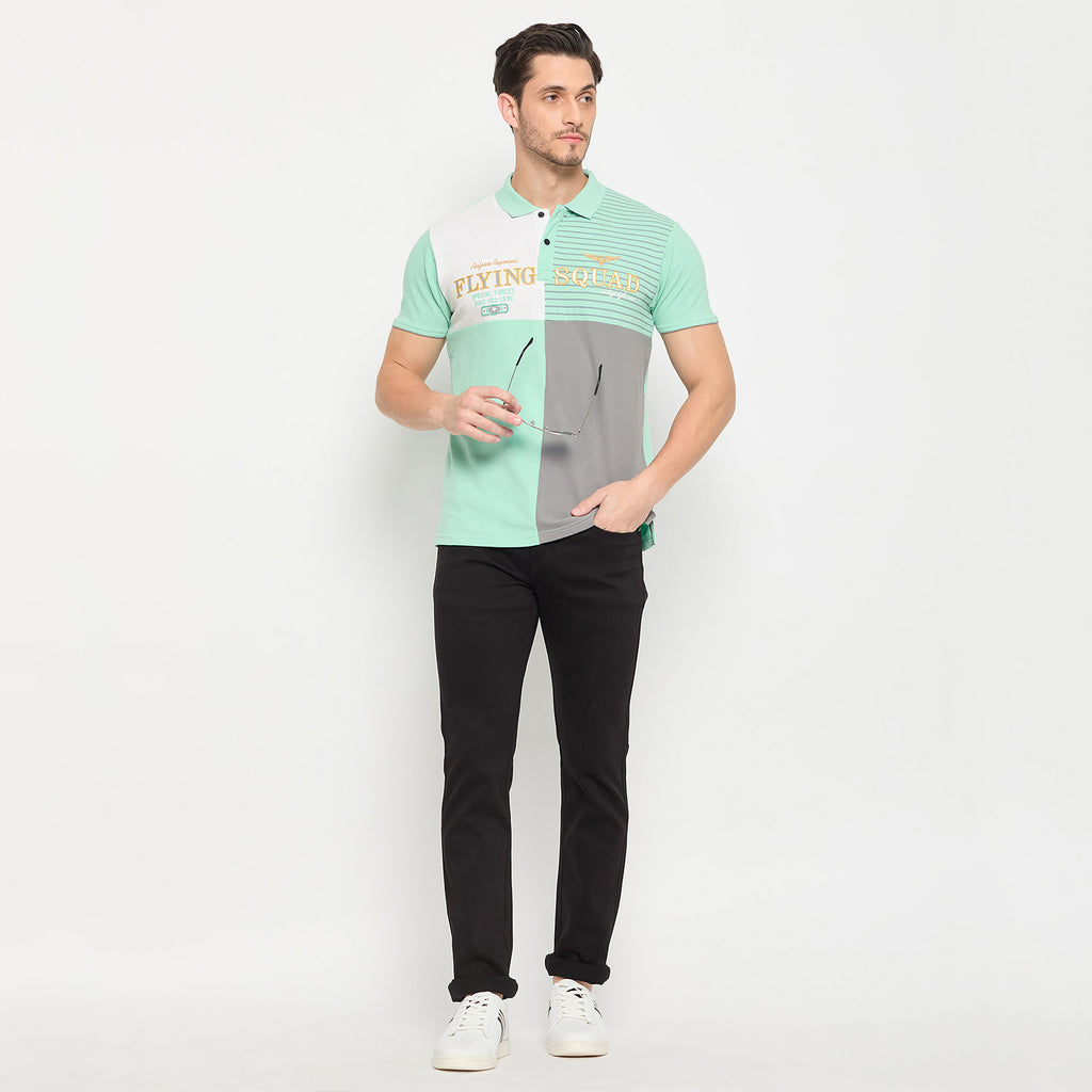 Duke Urban Men Half Sleeve Cotton T-shirt (LF7114)