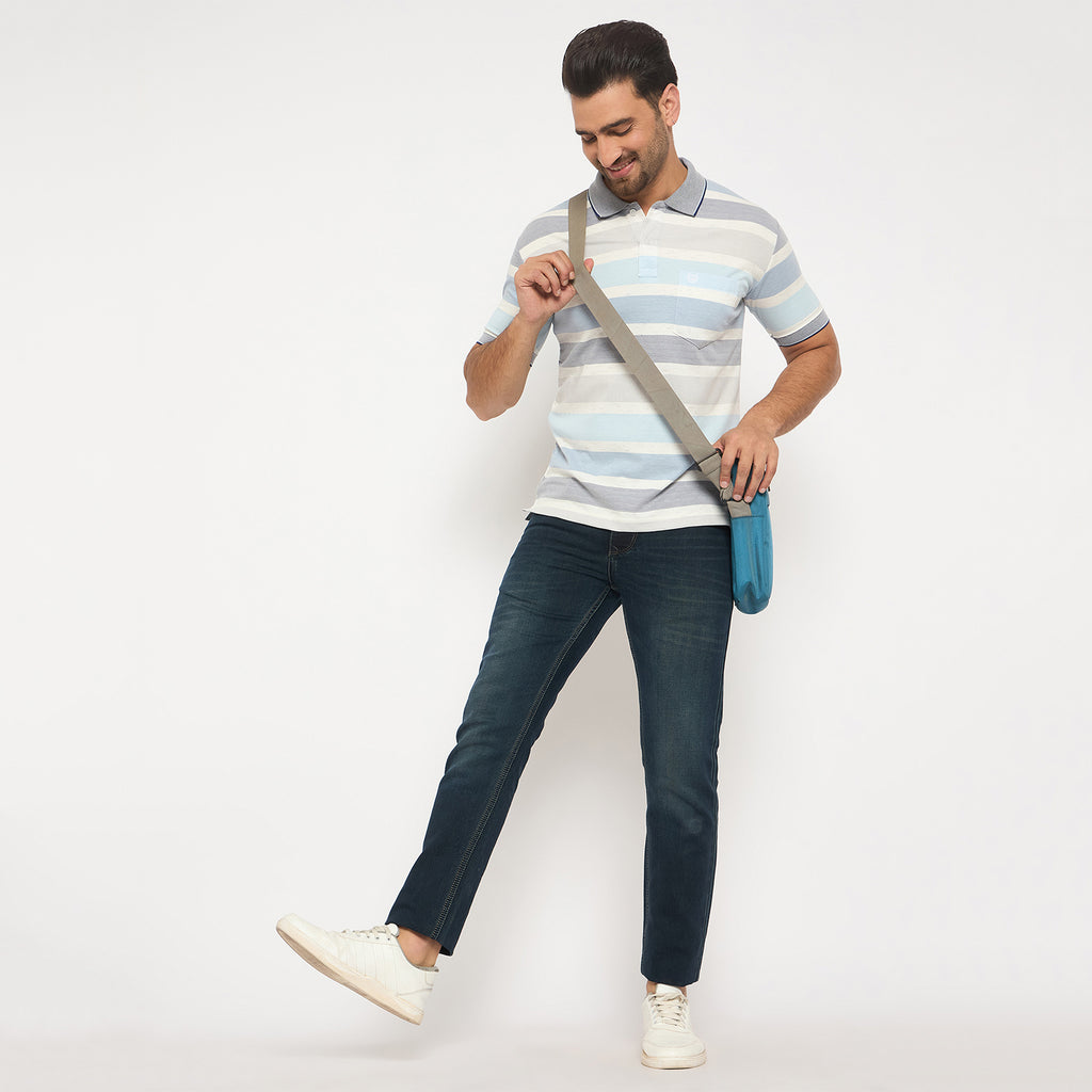 Duke Urban Men Half Sleeve Cotton Tshirt (LF7350)