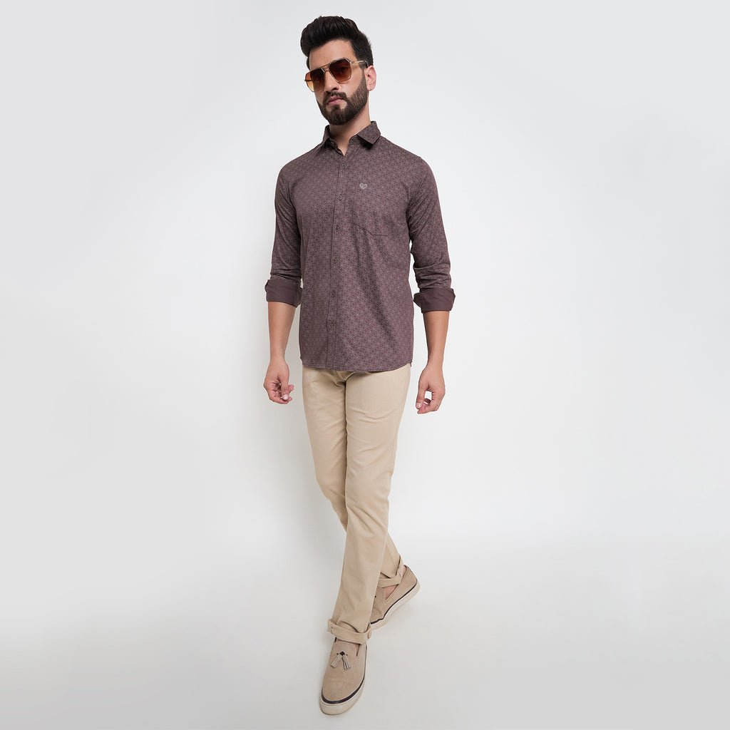 Duke Urban Men Full Sleeve Cotton Shirt (SDO6PRTS)