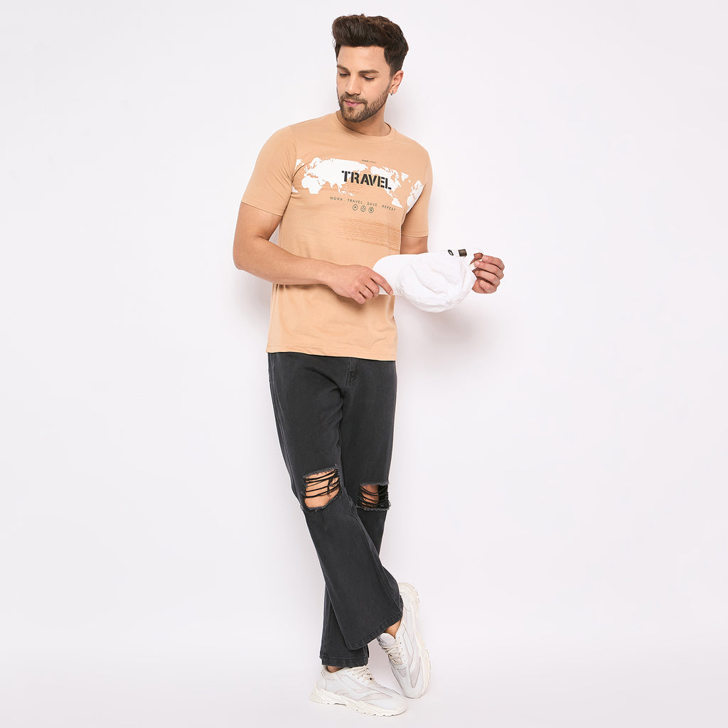 Duke Urban Men Half Sleeve Cotton T-shirt (ONLF291)